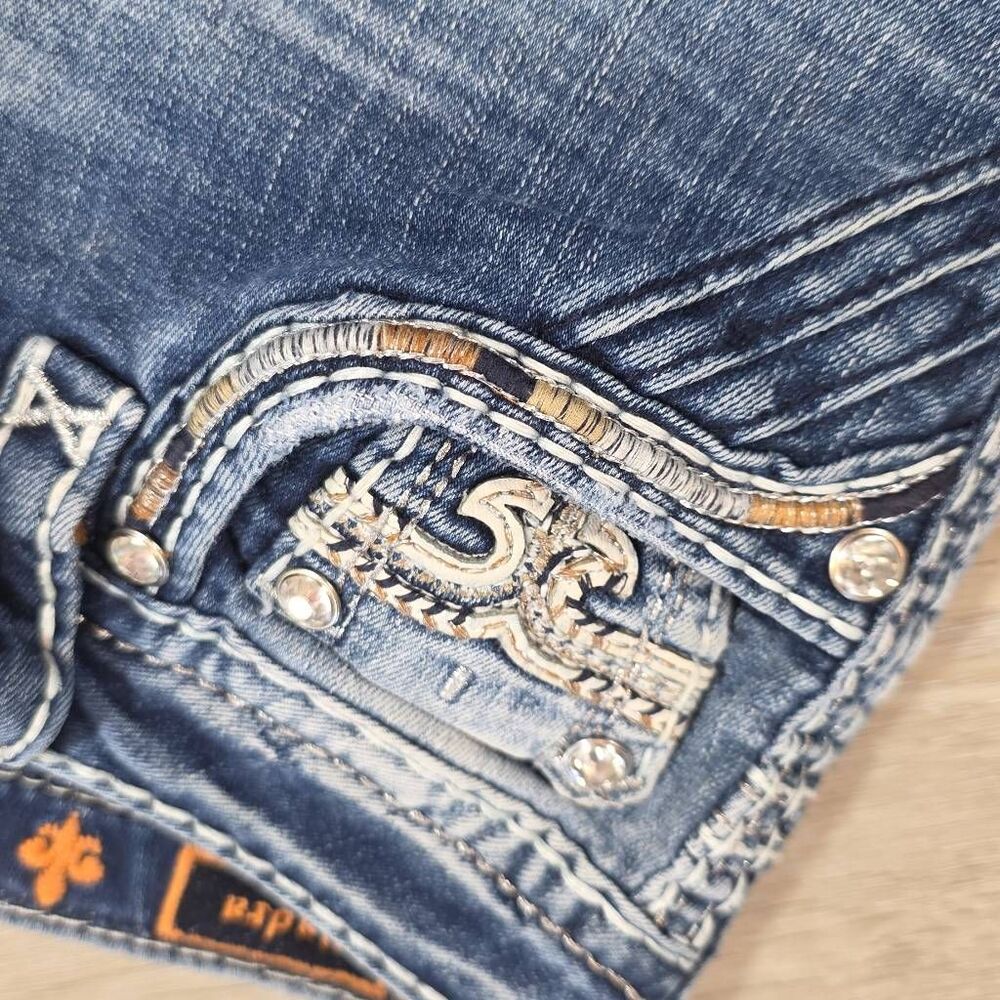 Rock Revival Yadra Ankle Skinny Jeans – Size 26 | Medium Wash | 27.5" Inseam - Picture 7 of 10